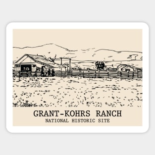 Grant-Kohrs Ranch National Historic Site Sticker